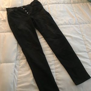 Fashion nova black skinny leg pants
